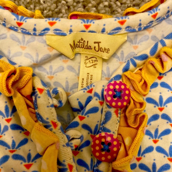 Matilda Jane Hearth & Home Dress Make Believe 6-12 - Picture 2 of 3